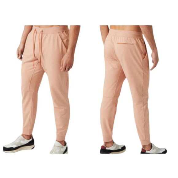 Lululemon City Sweat Jogger French Terry Heathered Sedona Sunset Peach XS - Picture 1 of 16